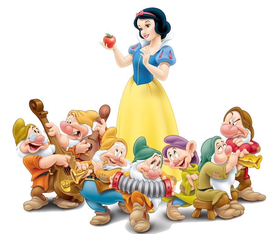 Snow White And The Seven Dwarfs PNG Photos