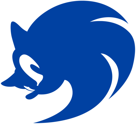Sonic hedgehog logo PNG картина