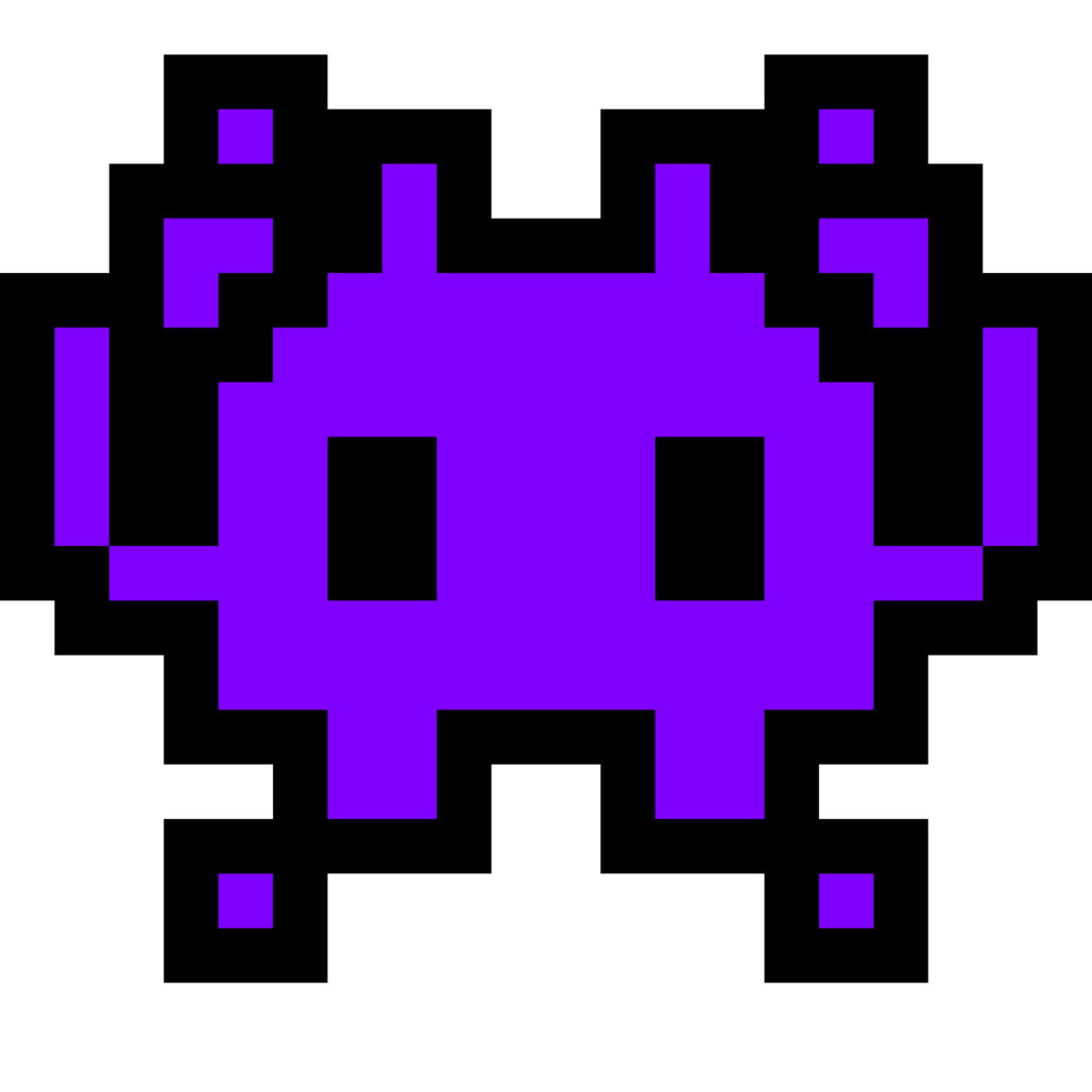 Space Invaders Transparent Background