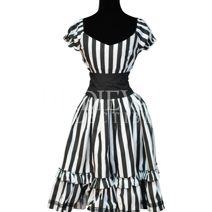 Striped Dress PNG Transparent Image