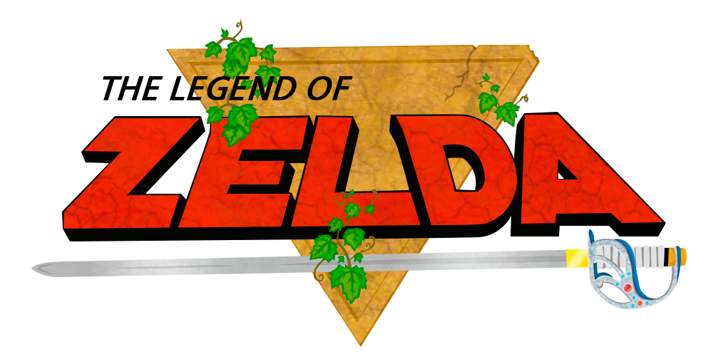 The Legend of Zelda โลโก้ PNG Photos