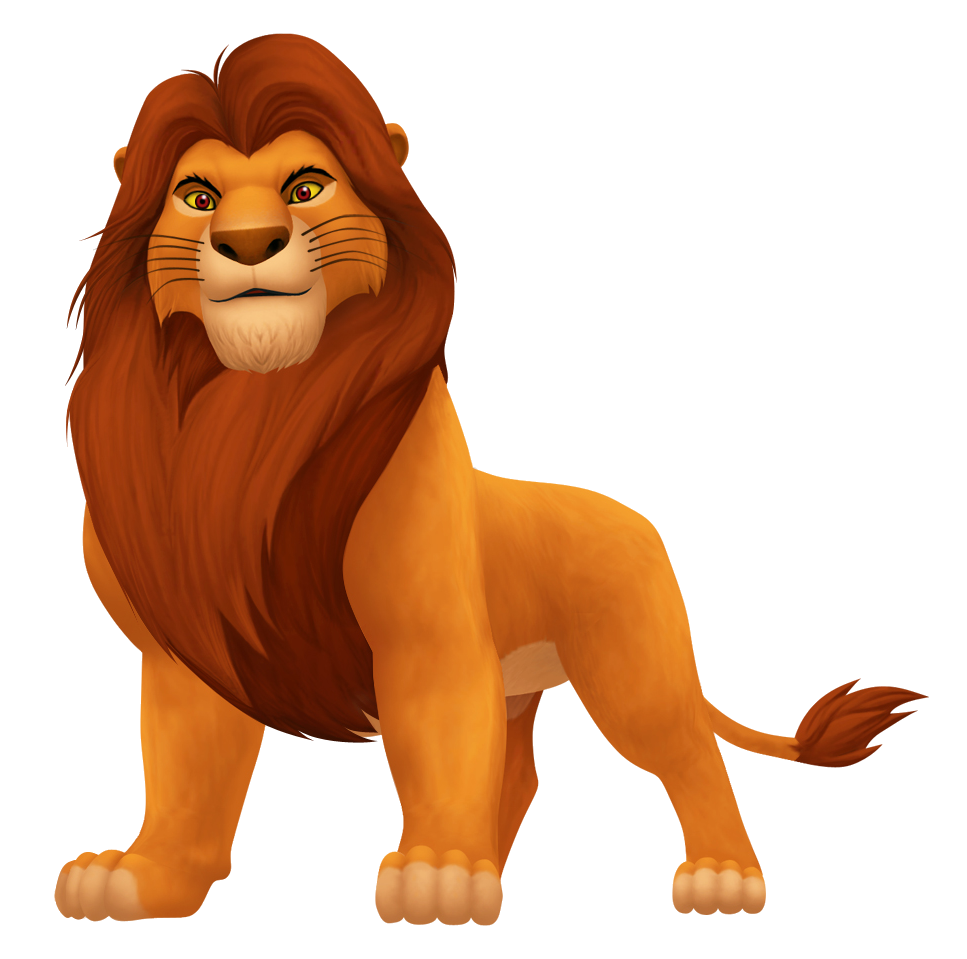O leão king PNG pic