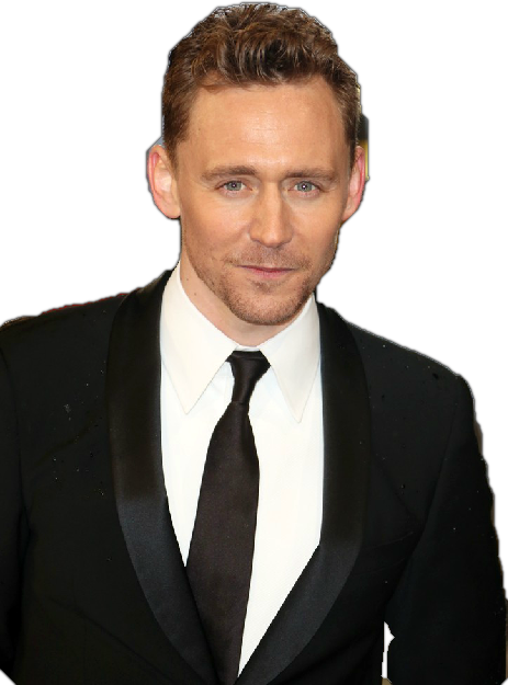 Tom Hiddleston sfondo Trasparente