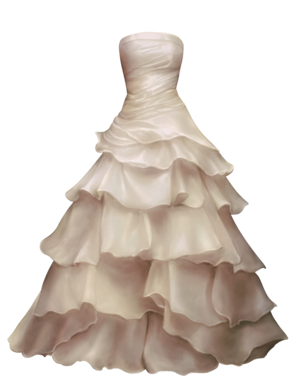 Hochzeitskleid PNG-Bild