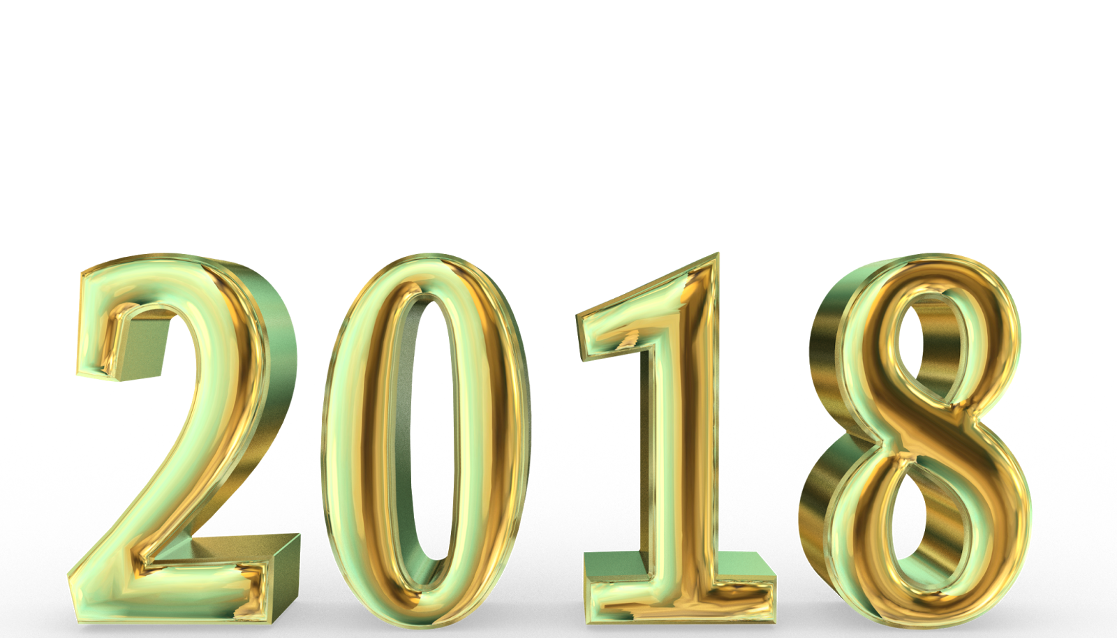 2018 Happy New Year PNG Free Download