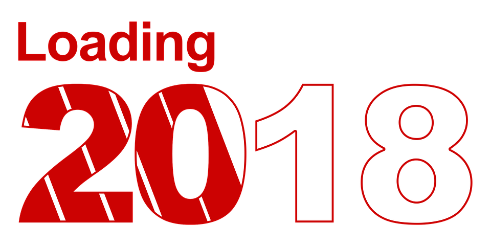 2018 Happy New Year PNG Transparent Image