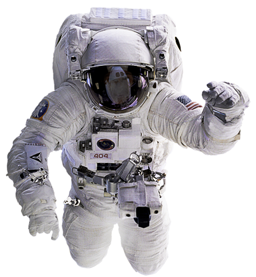 Astronaut PNG-Bild