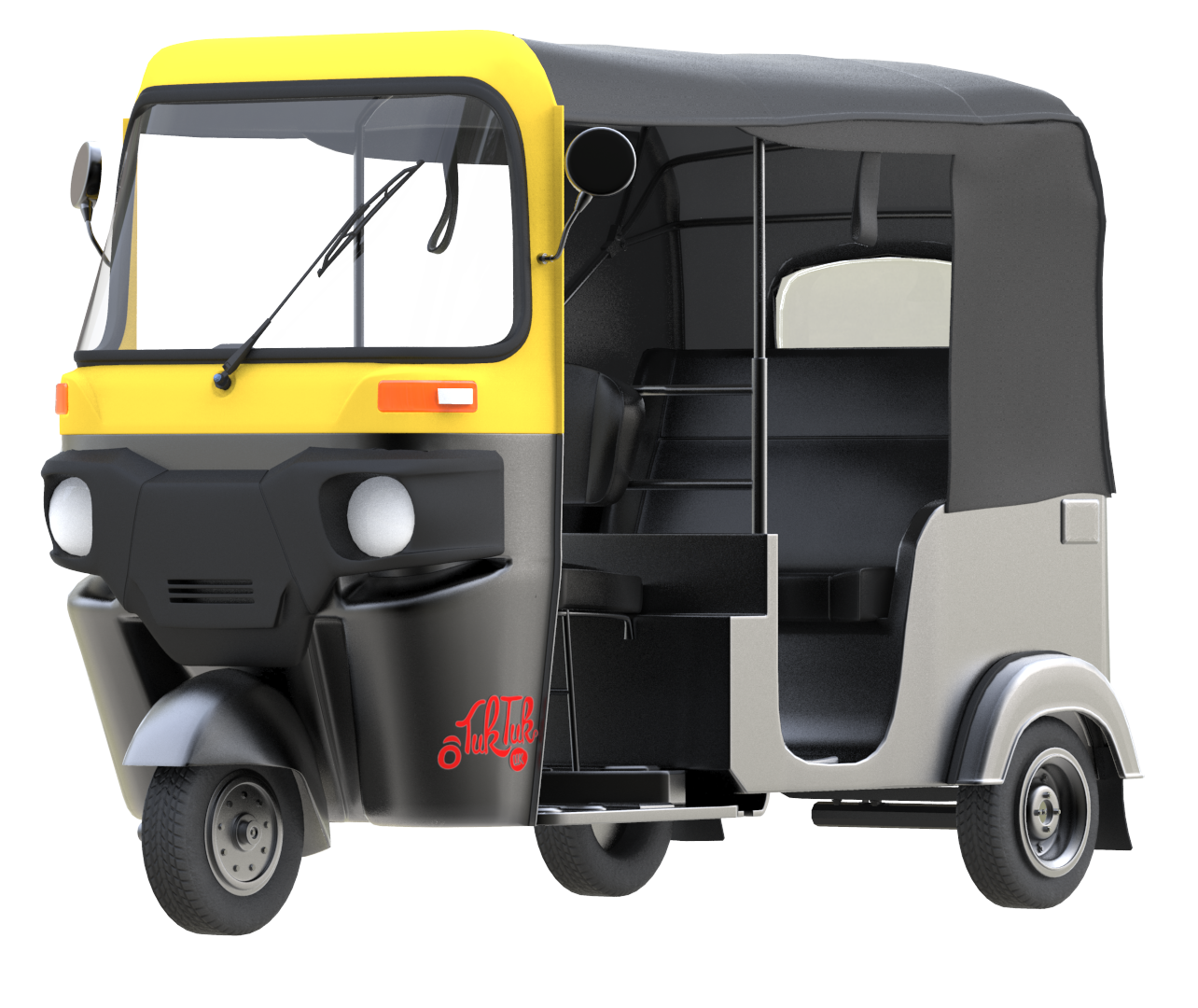 Auto Rickshaw PNG Transparent Picture