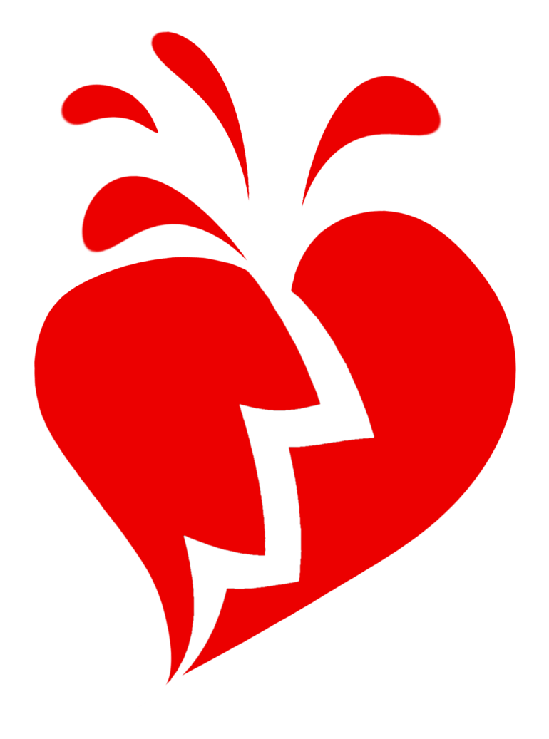 Corazón roto Transparente PNG