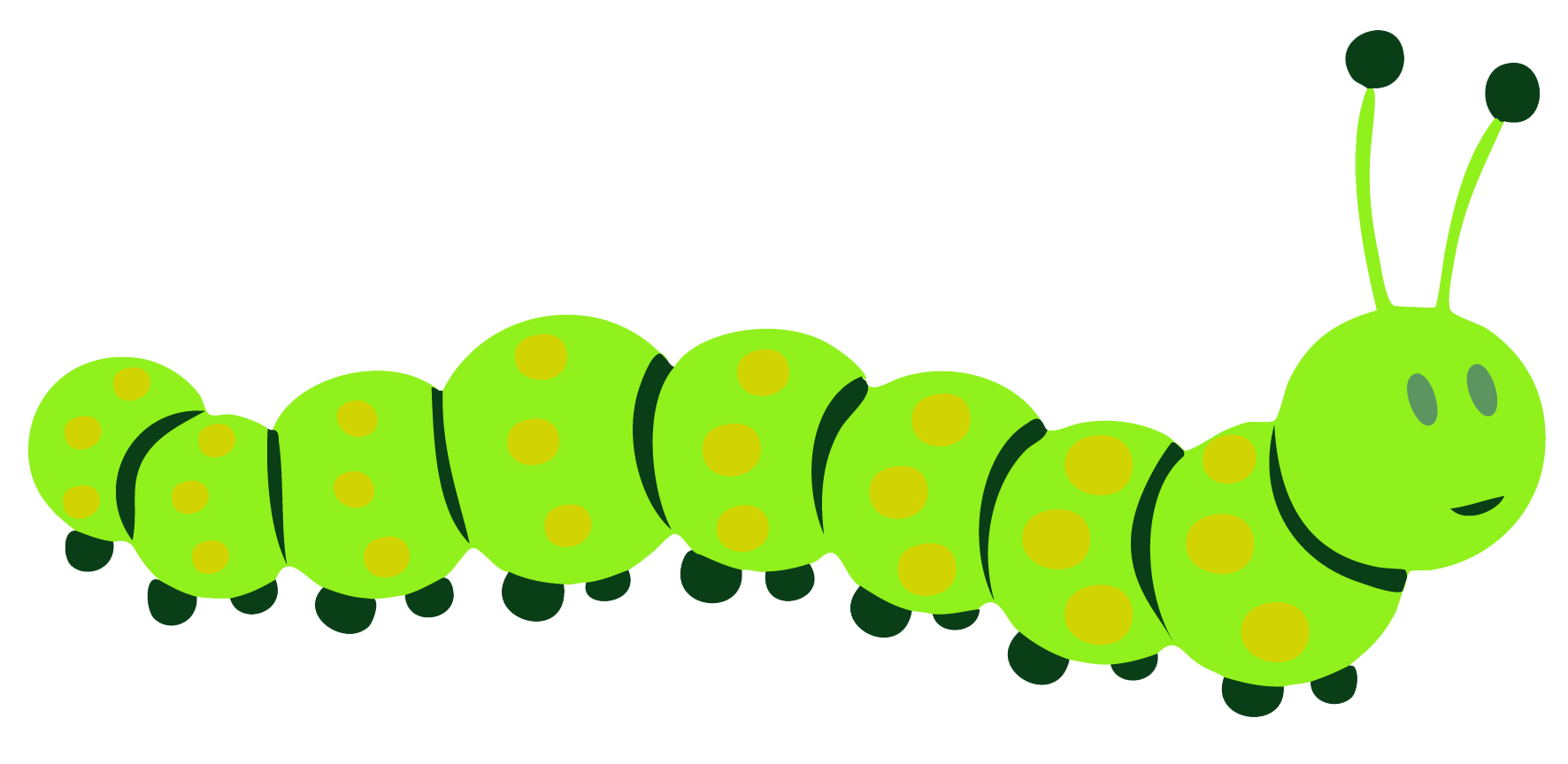 Caterpillar PNG Transparent Image