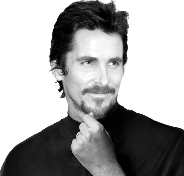 Christian Bale PNG Download gratuito