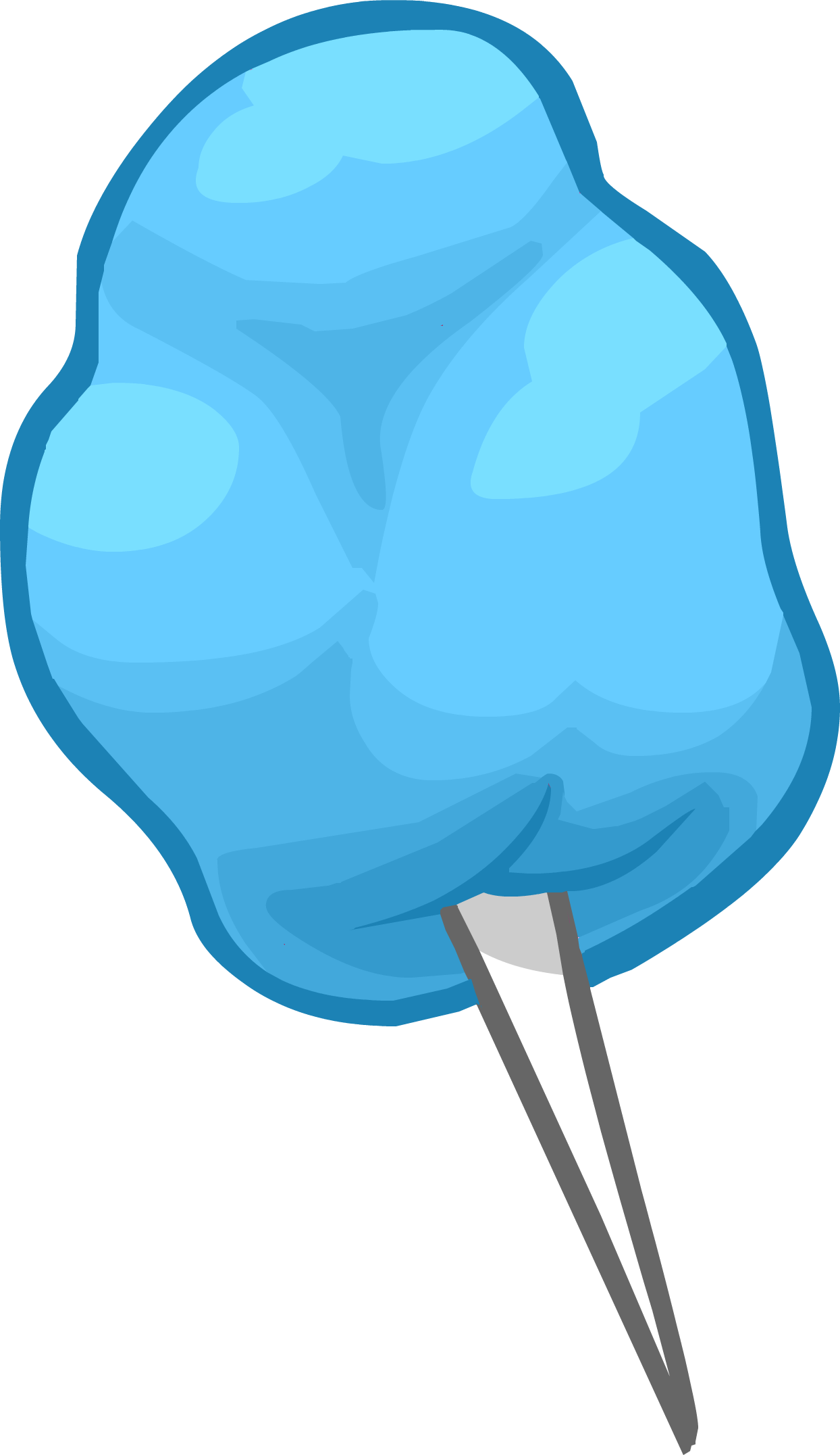 Cotton Candy PNG Clipart