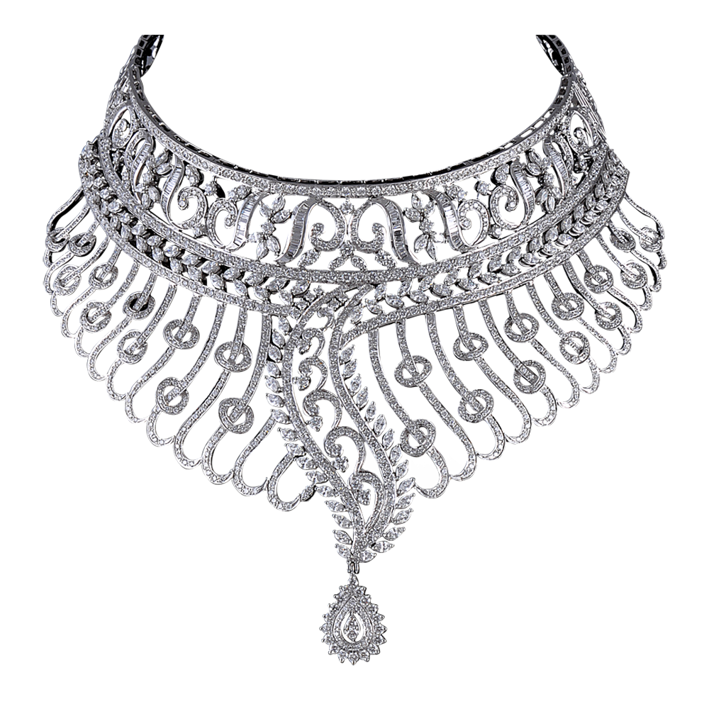 Diamond Necklace Transparent PNG