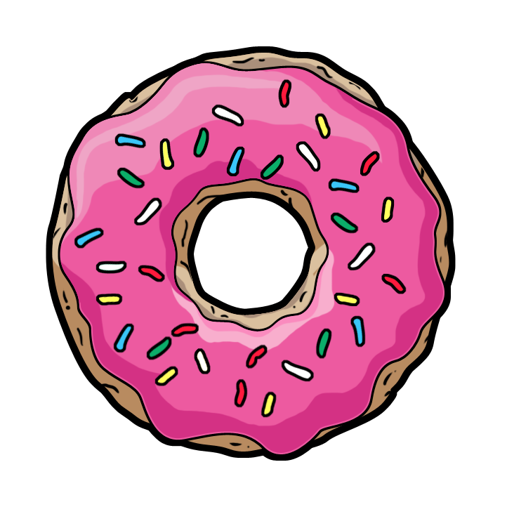 Donuts PNG File