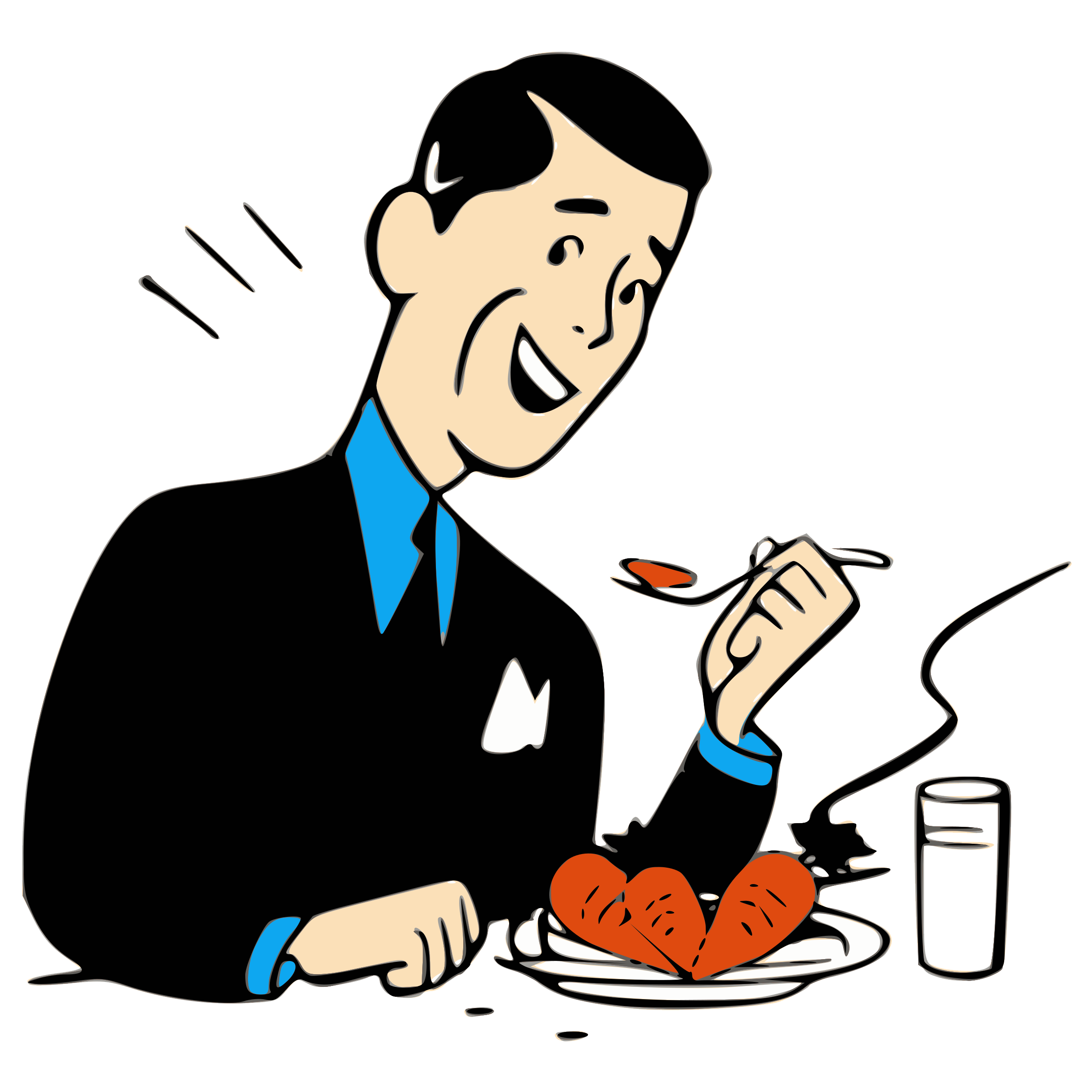 Eating PNG Picture