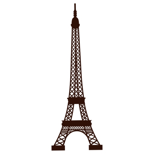 Sfondo Trasparente Torre Eiffel