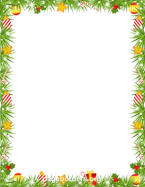 Garland Frame PNG Clipart