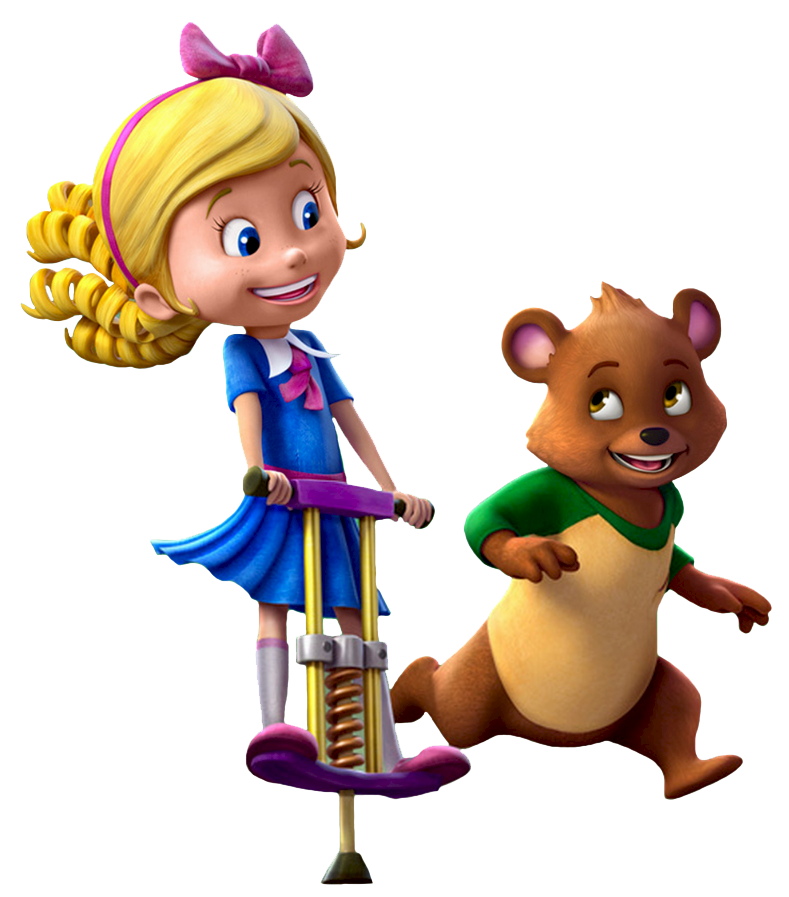 Goldie And Bear PNG Image