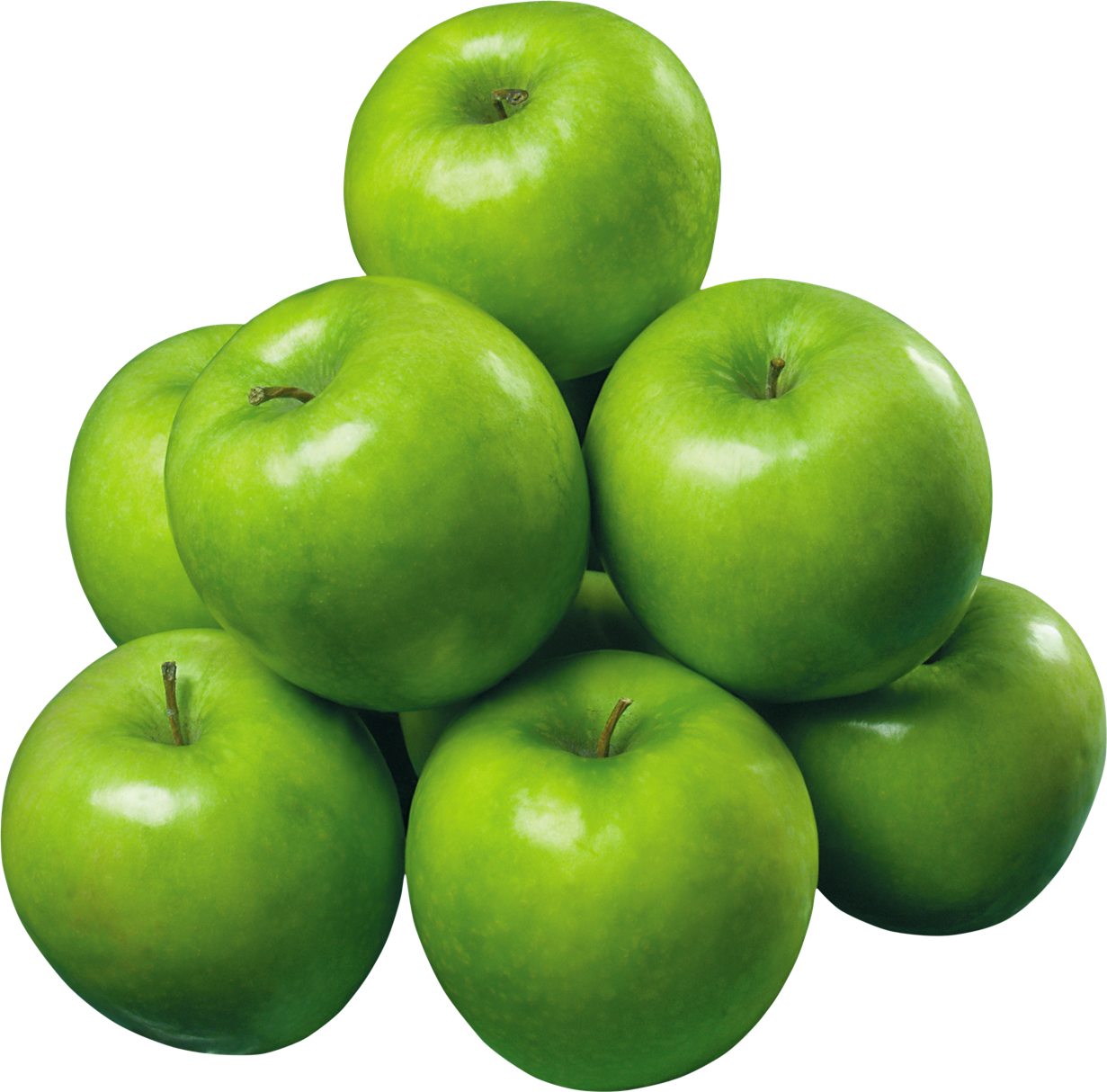 Зеленое яблоко PNG HD