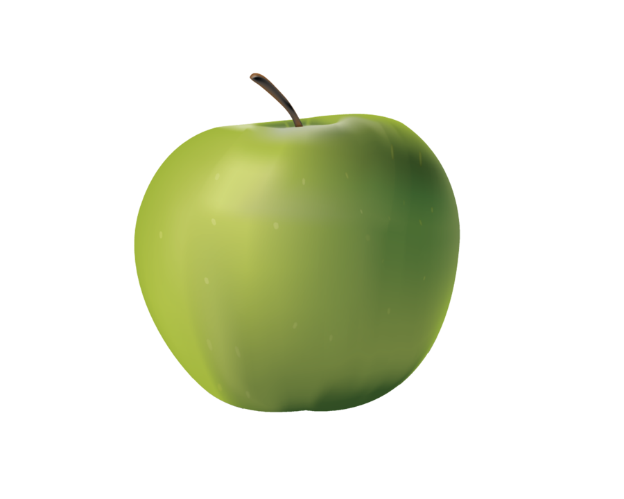 Manzana verde PNG transparente