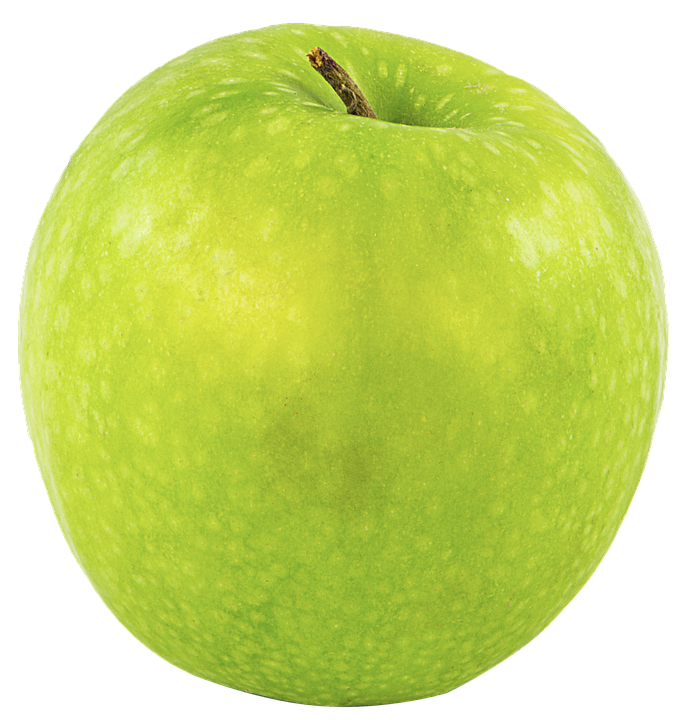 PNG transparente de manzana verde