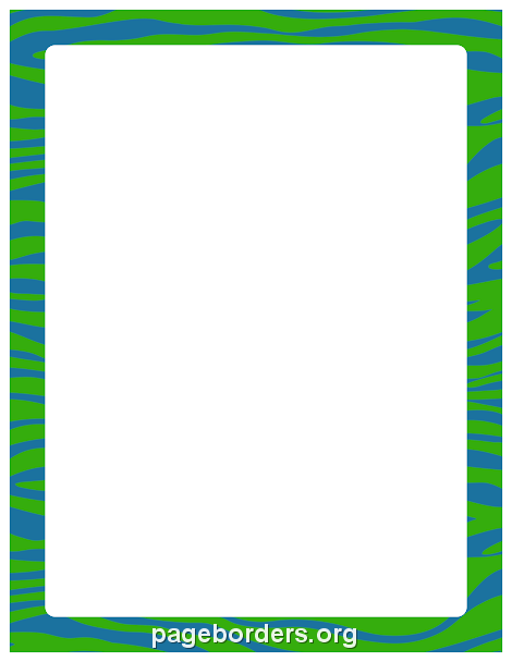 Green Border Frame PNG Image