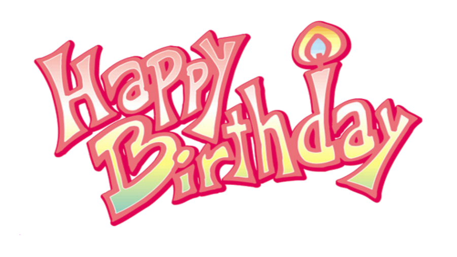 Happy Birthday PNG Transparent Image