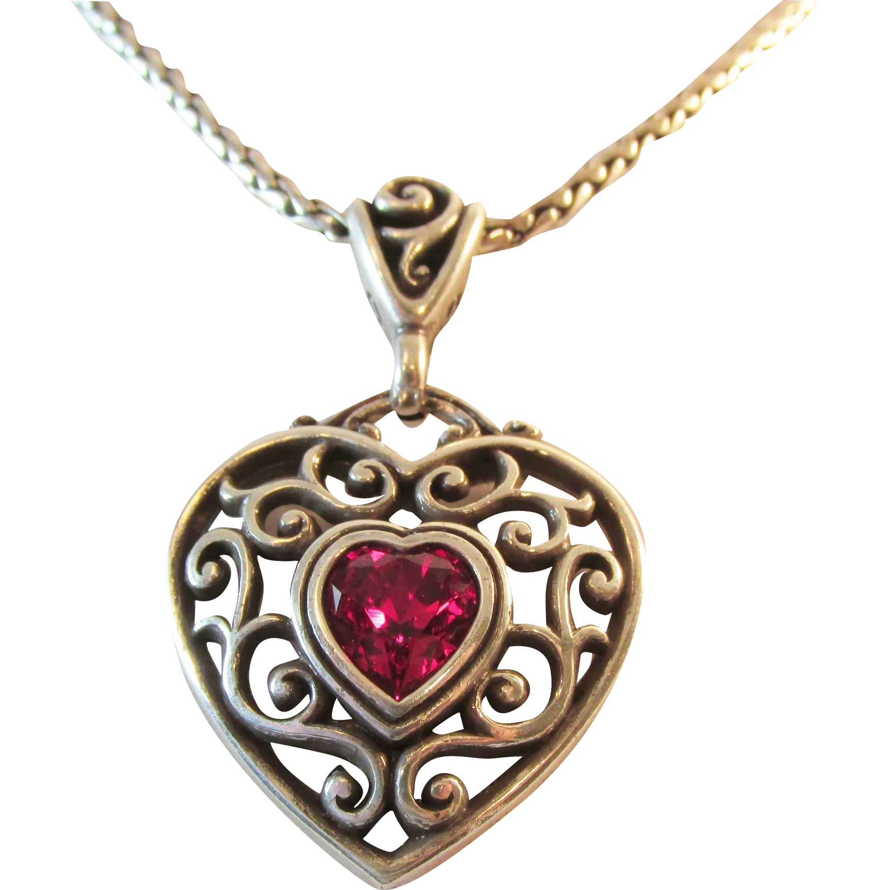 Heart Necklace PNG Photo