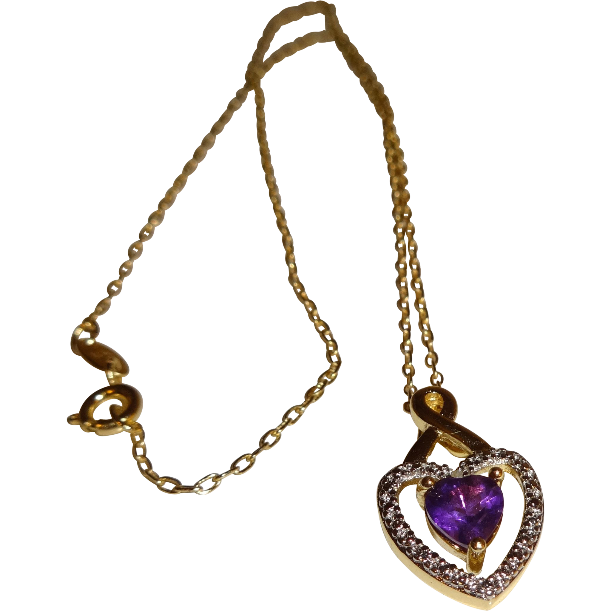 Heart Necklace PNG Pic