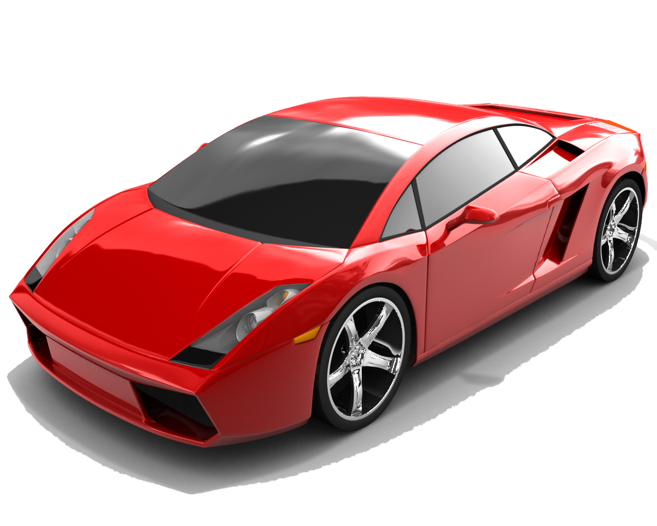 Lamborghini Gallardo Transparent Background