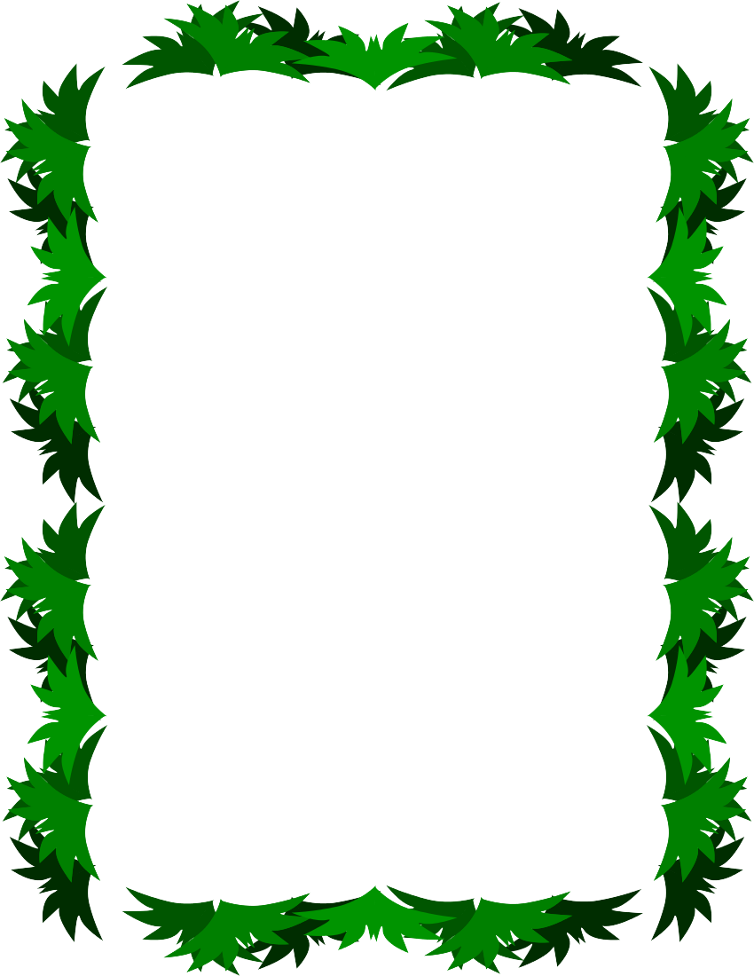 Leaf Frame PNG Transparent Image