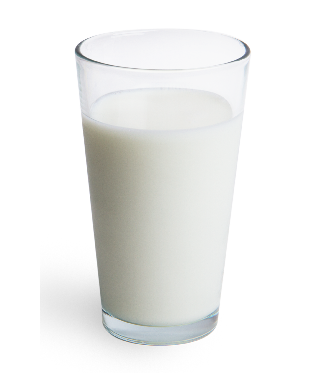 Fondo transparente de leche