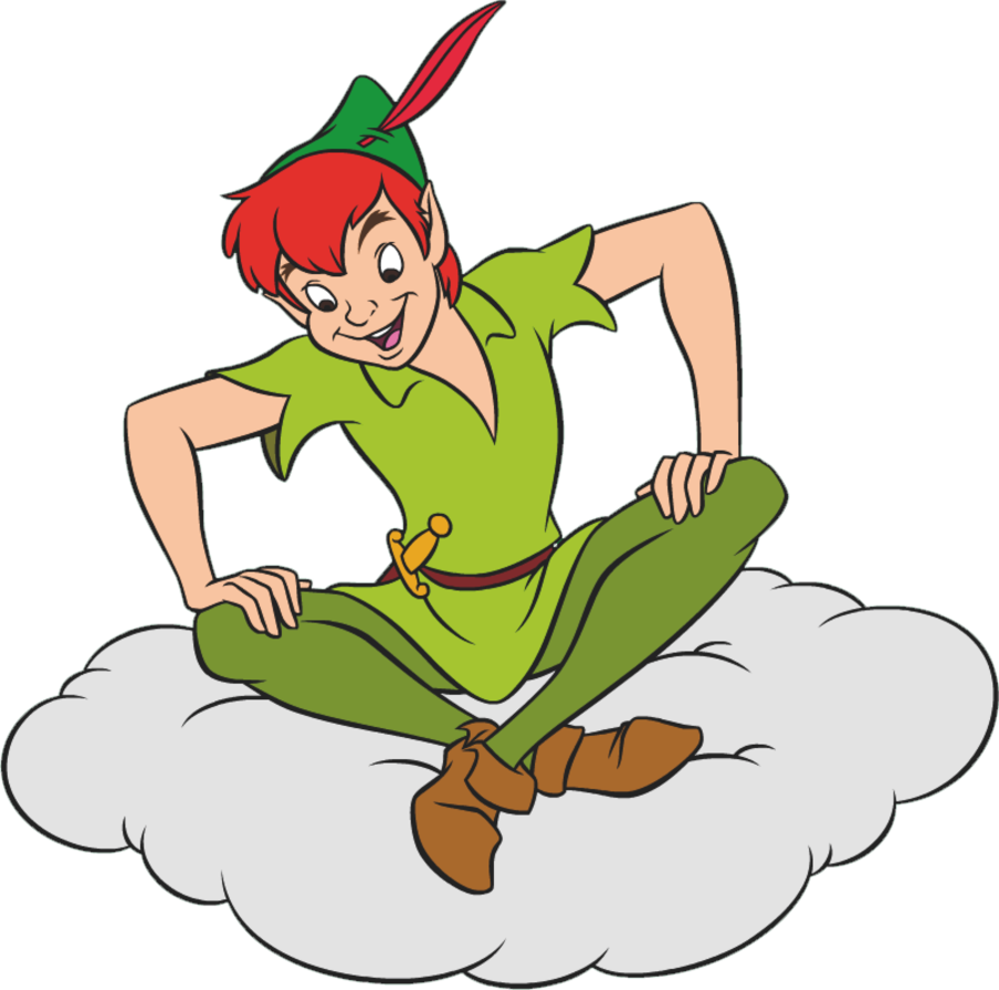 Peter Pan พื้นหลังโปร่งใส