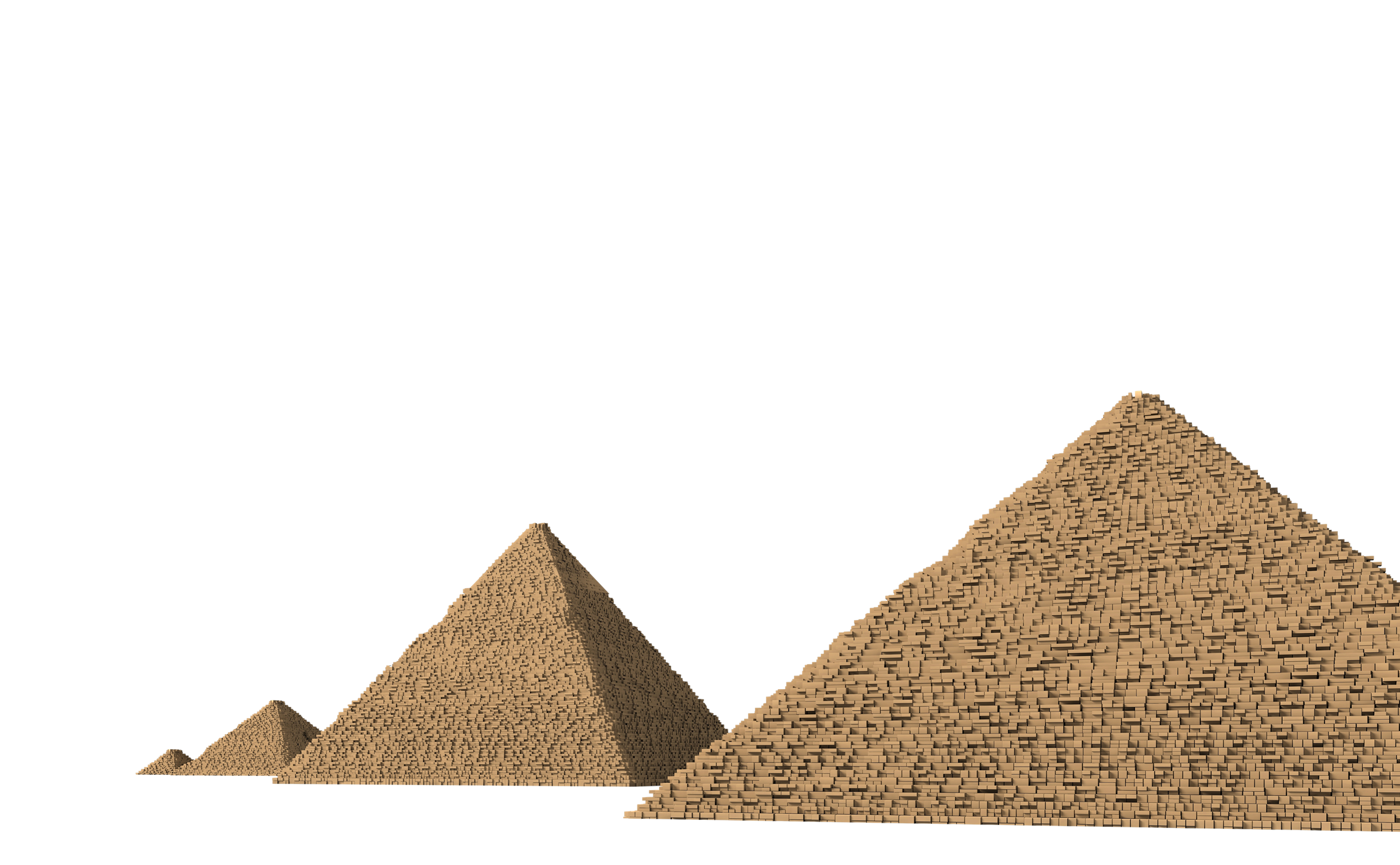 Pyramids PNG Transparent Image