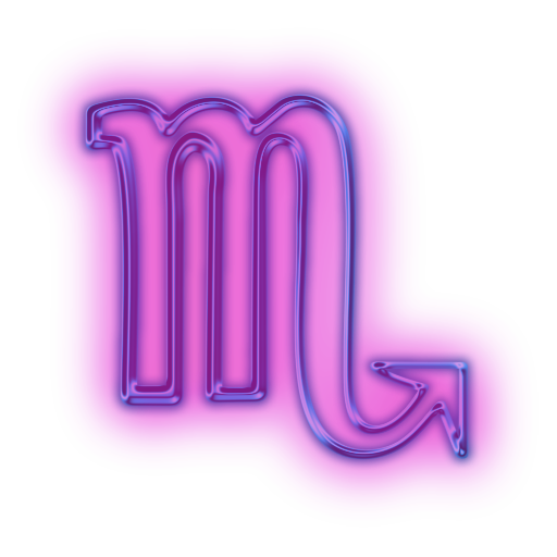 Immagine Trasparente del simbolo dello zodiaco dello scorpione