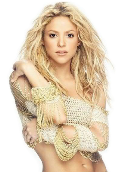 Shakira Trasparente PNG