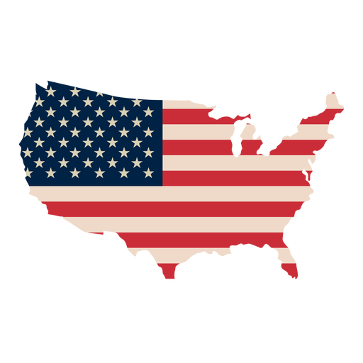 Fondo Trasparente della bandiera USA