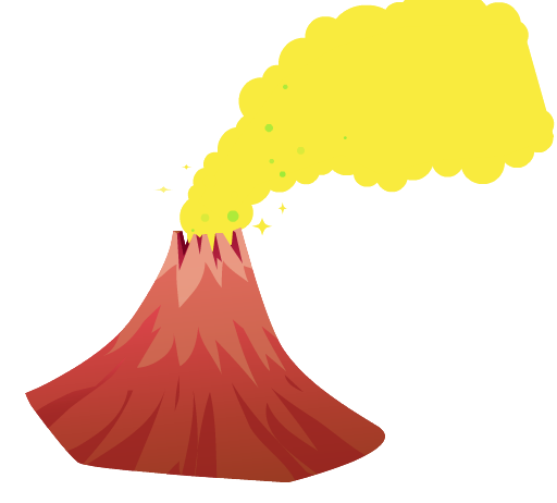 Volcano PNG Image