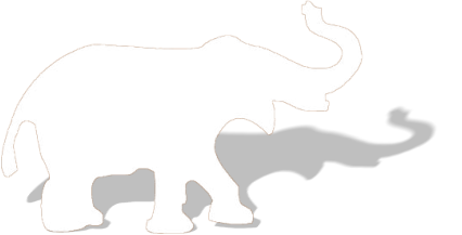 White Elephant PNG File