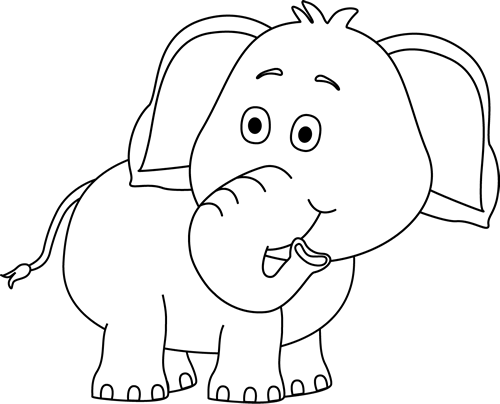 White Elephant PNG Transparent Image