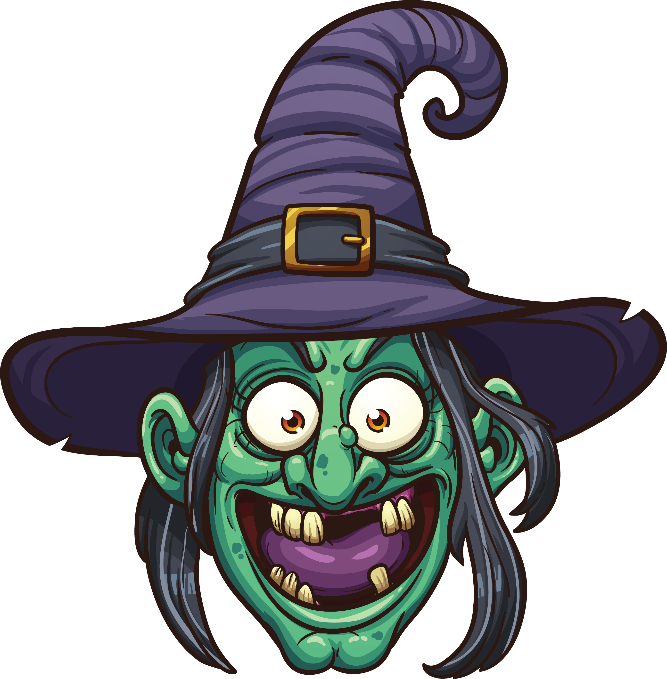 Witch Face PNG Pic