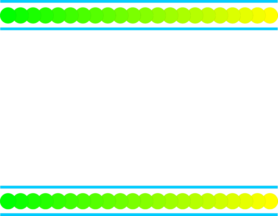 Yellow Border Frame PNG Clipart