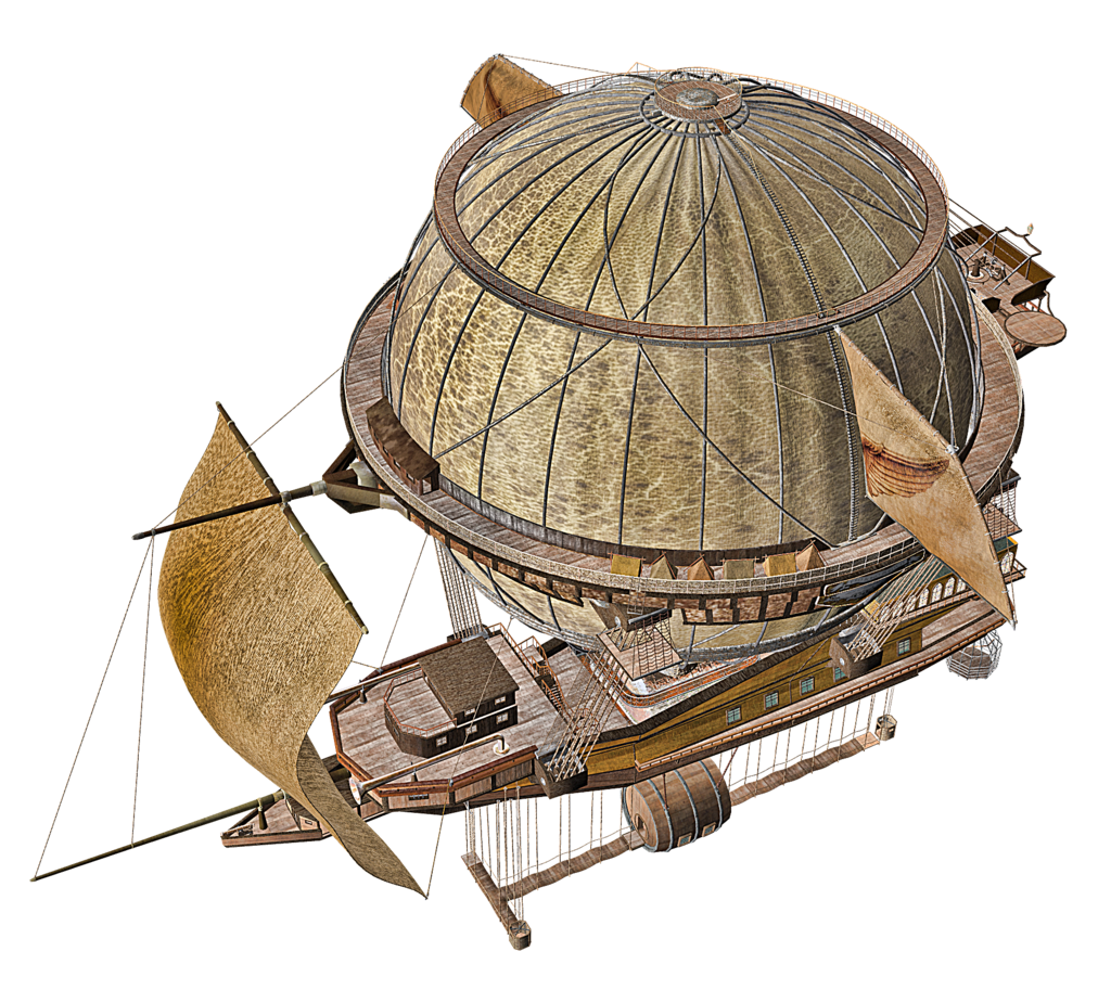 Airship PNG Picture