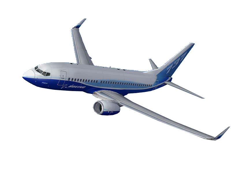 Boeing Transparenter Hintergrund