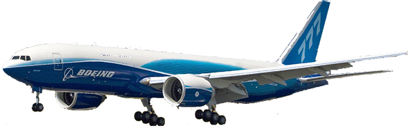 Boeing Trasparente PNG