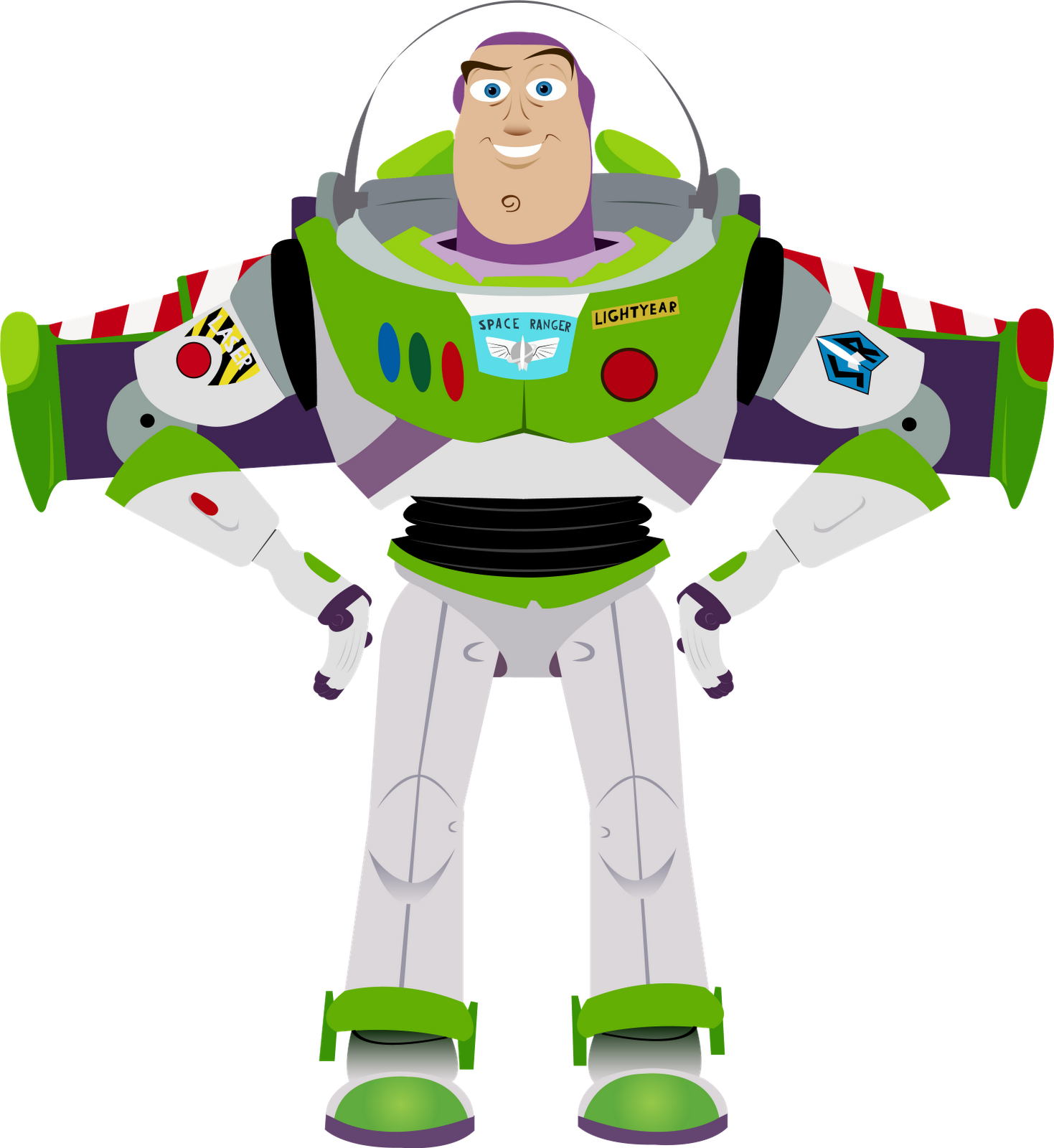 Buzz Lightyear พื้นหลังโปร่งใส