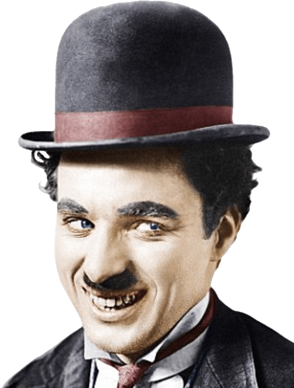 Charlie Chaplin PNG Punta Trasparente
