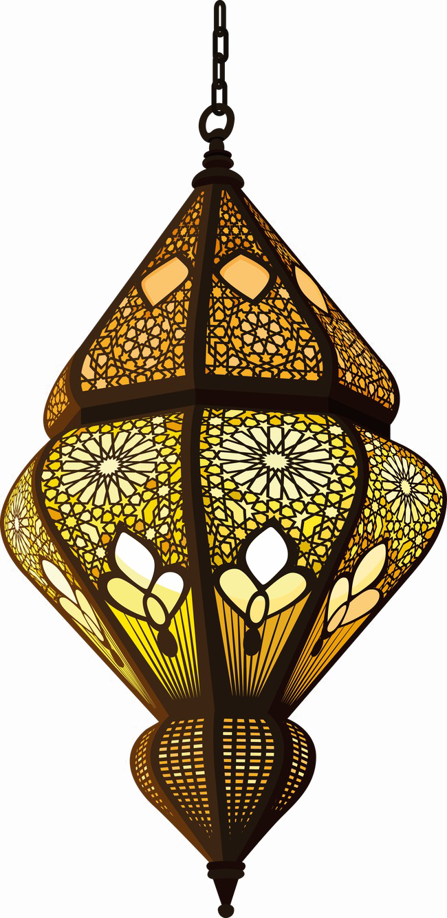 Dekorative Lampe PNG-Datei