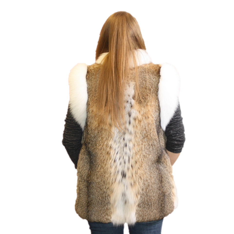 Fur Lined Leather Jacket PNG Picture