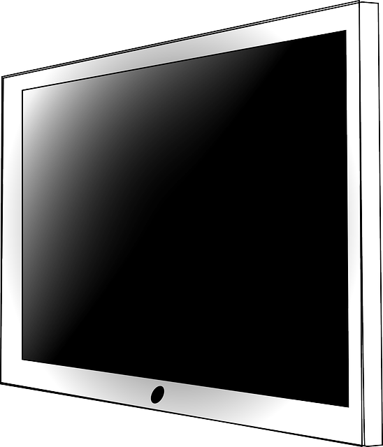 LCD Television Transparent Background